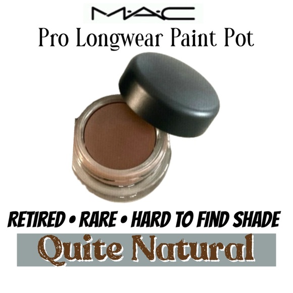VERY RARE MAC PRO LONGWEAR PAINT POT PRIMER & CREAM SHADOW IN QUITE NATURAL